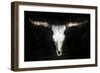 Cow Skull-PHBurchett-Framed Art Print