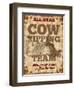 Cow Tipping Team-null-Framed Premium Giclee Print