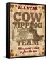 Cow Tipping Team-null-Framed Stretched Canvas