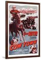 Cow Town-null-Framed Art Print