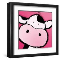 Cow-Jean Paul-Framed Art Print