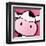 Cow-Jean Paul-Framed Art Print