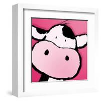 Cow-Jean Paul-Framed Art Print