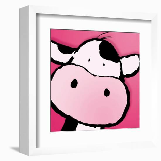 Cow-Jean Paul-Framed Art Print