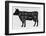 Cow-null-Framed Art Print