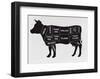 Cow-null-Framed Giclee Print