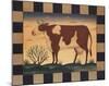 Cow-Diane Ulmer Pedersen-Mounted Giclee Print