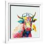 Cow-null-Framed Art Print