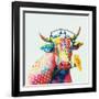 Cow-null-Framed Art Print