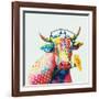 Cow-null-Framed Art Print