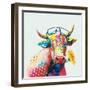 Cow-null-Framed Art Print