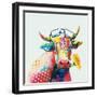 Cow-null-Framed Art Print