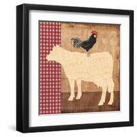 Cow-Todd Williams-Framed Art Print