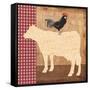 Cow-Todd Williams-Framed Stretched Canvas