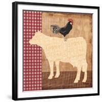 Cow-Todd Williams-Framed Art Print