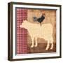 Cow-Todd Williams-Framed Art Print