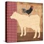 Cow-Todd Williams-Stretched Canvas