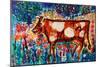 Cow-Brenda Brin Booker-Mounted Giclee Print