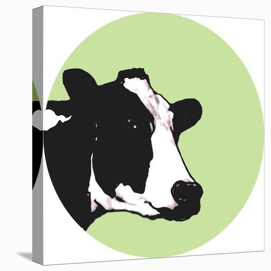 Cow-Sarah Thompson-Engels-Stretched Canvas