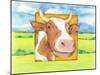 Cow-Claudia Interrante-Mounted Giclee Print