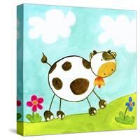 Cow-null-Stretched Canvas