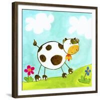 Cow-null-Framed Giclee Print