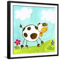 Cow-null-Framed Giclee Print