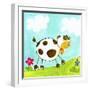 Cow-null-Framed Giclee Print