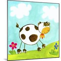 Cow-null-Mounted Giclee Print
