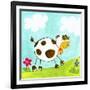 Cow-null-Framed Giclee Print