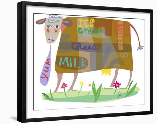 Cow-Nathaniel Mather-Framed Giclee Print