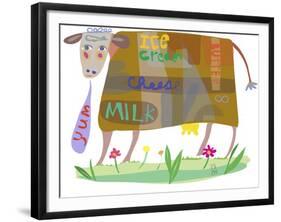 Cow-Nathaniel Mather-Framed Giclee Print