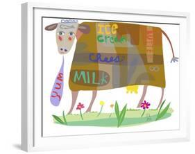 Cow-Nathaniel Mather-Framed Giclee Print