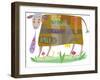 Cow-Nathaniel Mather-Framed Giclee Print