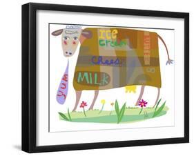 Cow-Nathaniel Mather-Framed Giclee Print