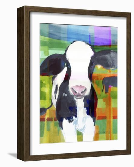 Cow-Marietta Cohen Art and Design-Framed Giclee Print