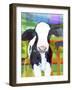 Cow-Marietta Cohen Art and Design-Framed Giclee Print