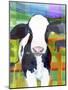 Cow-Marietta Cohen Art and Design-Mounted Giclee Print