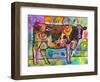 Cow-Dean Russo-Framed Premium Giclee Print