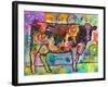 Cow-Dean Russo-Framed Giclee Print