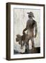 Cowboy and Gear-Mark Chandon-Framed Giclee Print