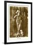 Cowboy and His Dog, Tom Tyler-null-Framed Art Print