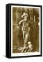 Cowboy and His Dog, Tom Tyler-null-Framed Stretched Canvas