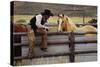 Cowboy and Horses-Darrell Gulin-Stretched Canvas