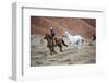 Cowboy at Full Gallop-Terry Eggers-Framed Premium Photographic Print