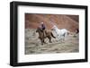 Cowboy at Full Gallop-Terry Eggers-Framed Photographic Print