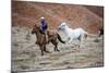 Cowboy at Full Gallop-Terry Eggers-Mounted Photographic Print