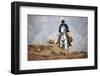 Cowboy at Full Gallop-Terry Eggers-Framed Photographic Print