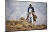 Cowboy at Full Gallop-Terry Eggers-Mounted Photographic Print