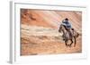 Cowboy at Full Gallop-Terry Eggers-Framed Photographic Print